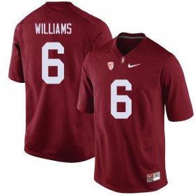 Sale - Cardinal Reagan Williams #6 Stanford Cardinal Men Official College Football Jersey