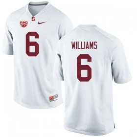 Sale - White Reagan Williams #6 Stanford Cardinal Men Alumni University Football Jersey