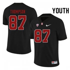 Sale - Black Jason Thompson #87 Stanford Cardinal Youth Classic University Football Jersey