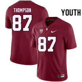 Sale - Cardinal Jason Thompson #87 Stanford Cardinal Youth Official High School Football Jersey